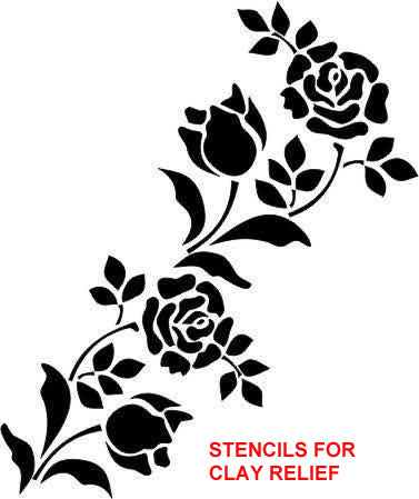stencils-for-clay-relief-sample